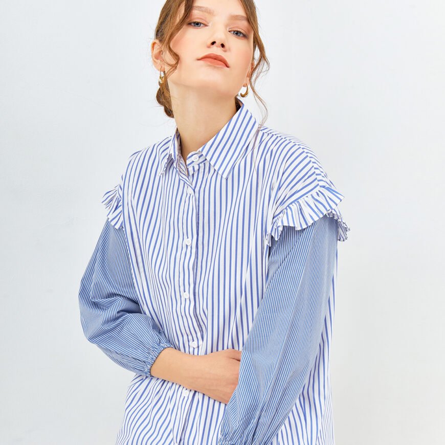 Grania Blue Stripe - Image 5