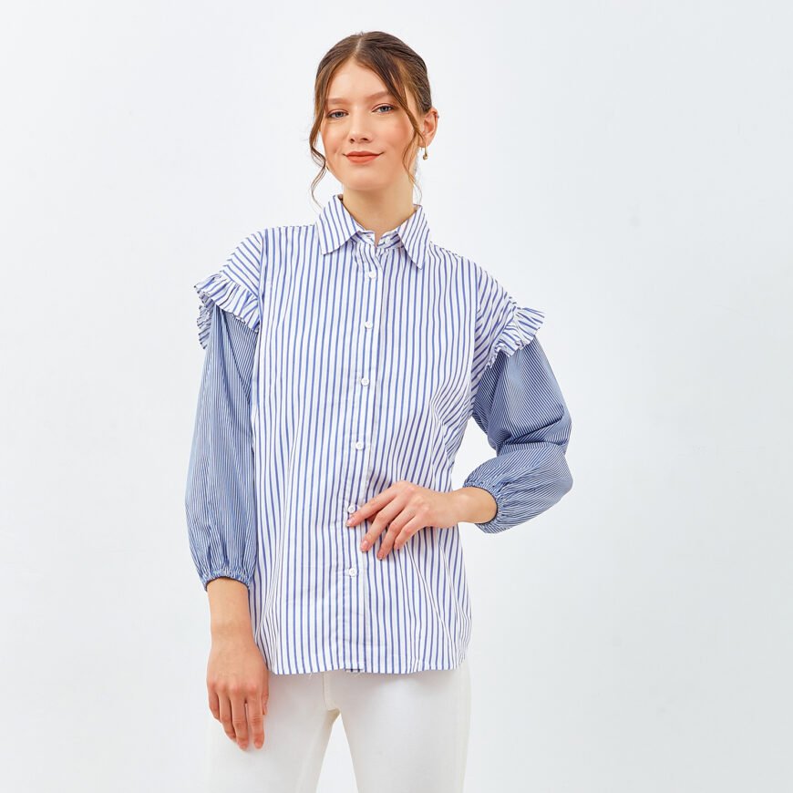 Grania Blue Stripe - Image 3