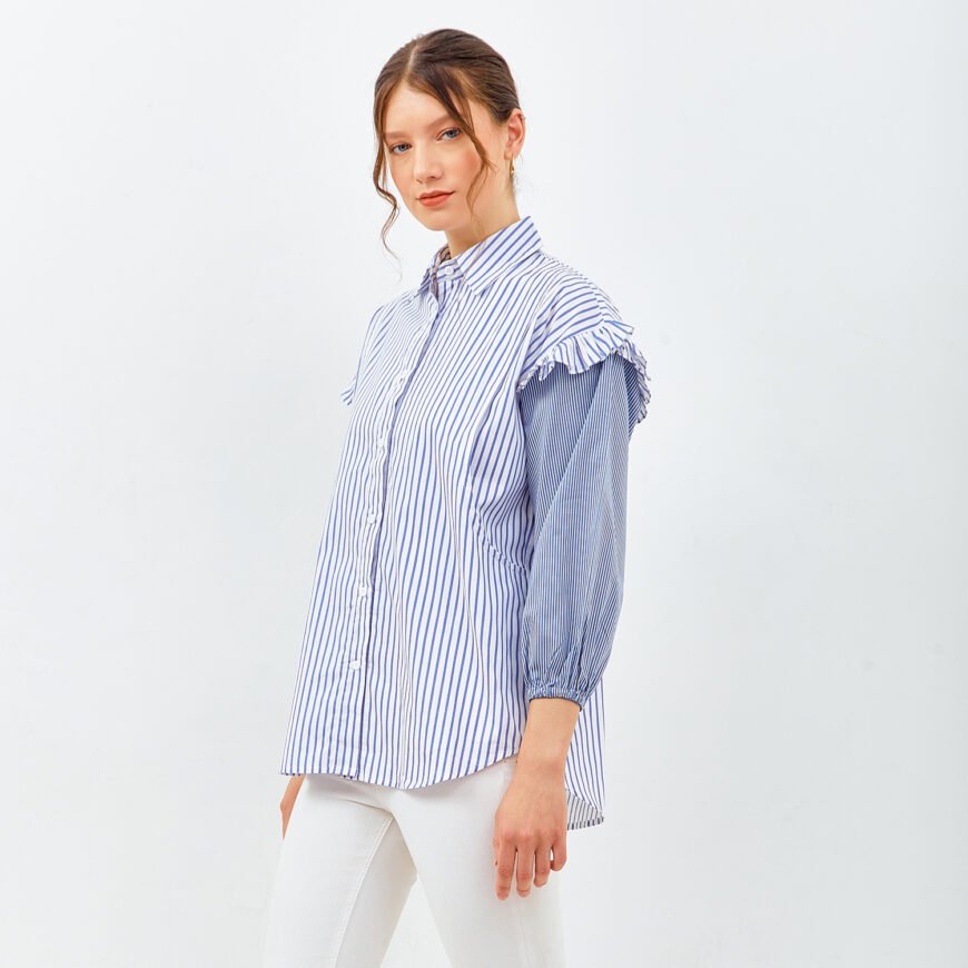 Grania Blue Stripe - Image 2