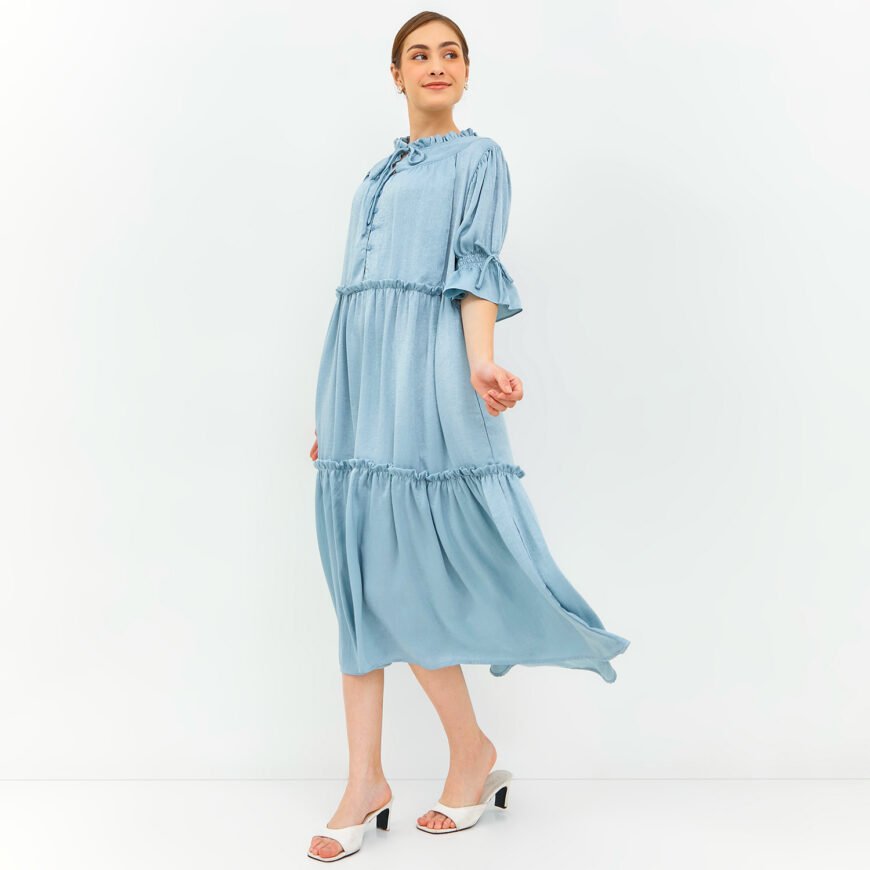 Emma Mididress Blue - Image 2